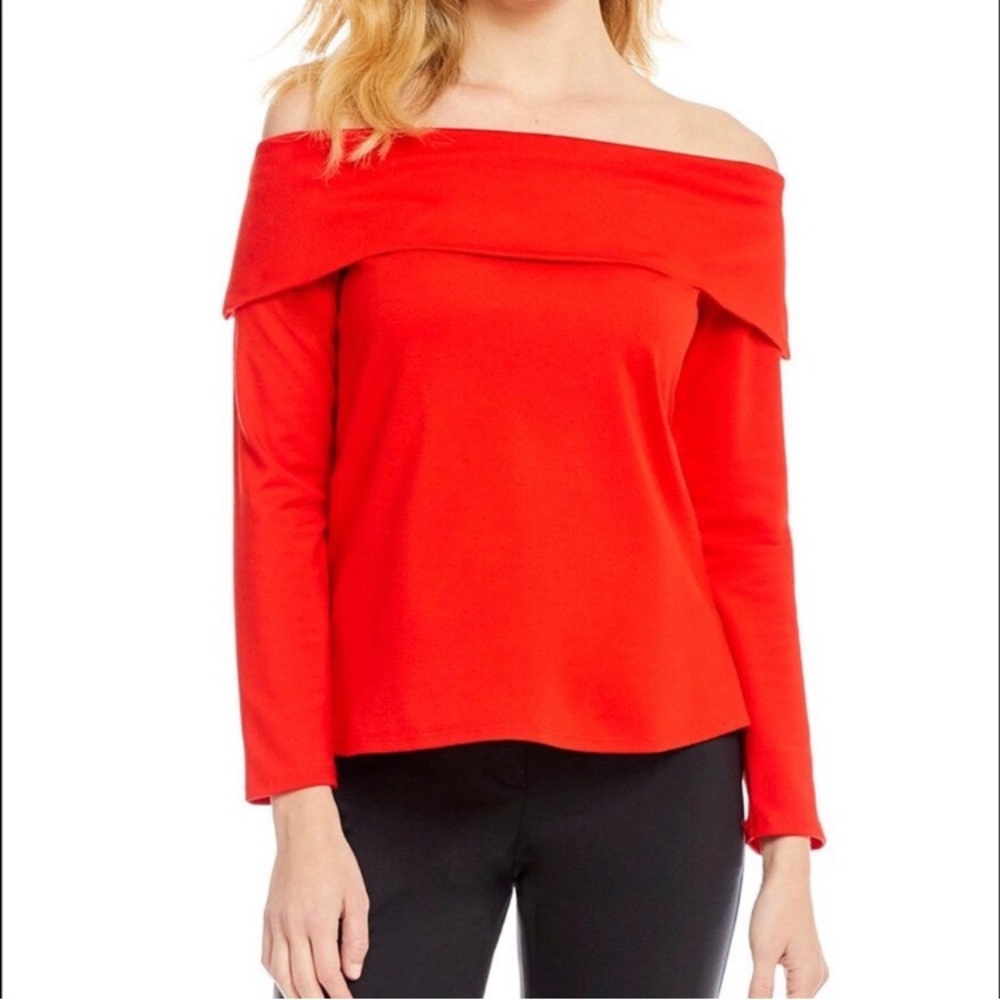 Gibson Latimer Off the Shoulder top medium